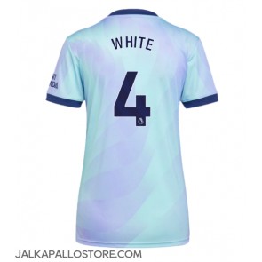 Arsenal Ben White #4 Kolmaspaita Naisten 2024-25 Lyhythihainen